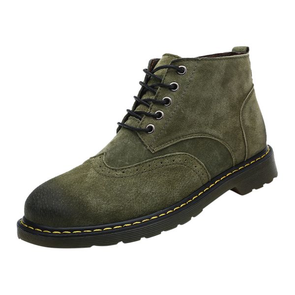 vogue men boots male shoes men\x27s shoes outdoor work men boot large size casual leather ankle boots jun21, Black
vogue men boots male shoes men\x27s shoes outdoor work men boot large size casual leather ankle boots jun21, Black