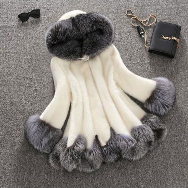high imitation fur coat women silver fur collar hooded coat medium-long overcoat plus size s-6xl winter pc166, Black
high imitation fur coat women silver fur collar hooded coat medium-long overcoat plus size s-6xl winter pc166, Black