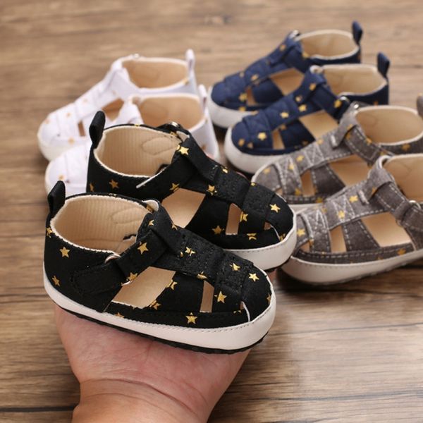 baby sandals boys newborn infant summer soft soled flat shoes hollow kids sandals for boy walking shoes 5, Black;red
baby sandals boys newborn infant summer soft soled flat shoes hollow kids sandals for boy walking shoes 5, Black;red