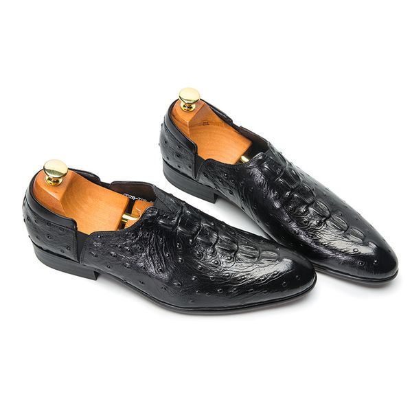 men's leather shoes business formal wear leather pointed toe genuine leather comfortable, Black
men's leather shoes business formal wear leather pointed toe genuine leather comfortable, Black