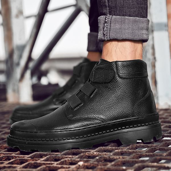 2019 fashion men's boots england leather men boots party male ankle shoes breathable wedding dress casual flats shoes hc-371, Black
2019 fashion men's boots england leather men boots party male ankle shoes breathable wedding dress casual flats shoes hc-371, Black