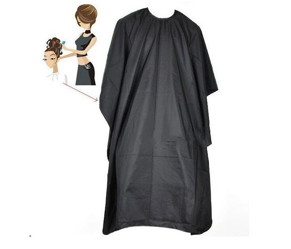 

hairdressing collar cutting hair waterproof cloth salon barber gown cape hairdresser buttoned collar waterproof hair cloth wy647q