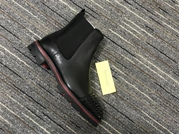red new 2018 style bottom sneaker men boot spikes suede leather red sole men shoes super perfect melon motorcycle ankle boot for men 1a, Black
red new 2018 style bottom sneaker men boot spikes suede leather red sole men shoes super perfect melon motorcycle ankle boot for men 1a, Black