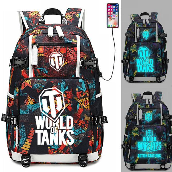 anime world of tanks backpack usb port rucksack bag snake pattern student teenagers school bag travel laptop
anime world of tanks backpack usb port rucksack bag snake pattern student teenagers school bag travel laptop