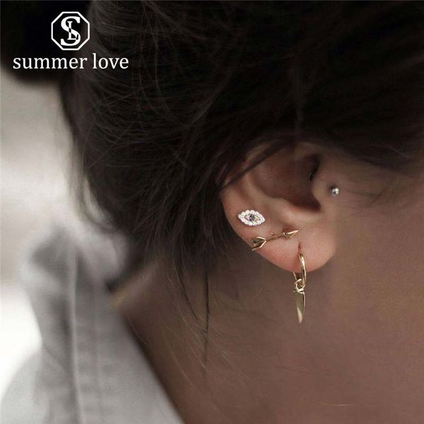 small arrow evil lucky eye stud earring set for women girls unique design 4pcs/set jewelry set with jewelry display cards, Silver
small arrow evil lucky eye stud earring set for women girls unique design 4pcs/set jewelry set with jewelry display cards, Silver