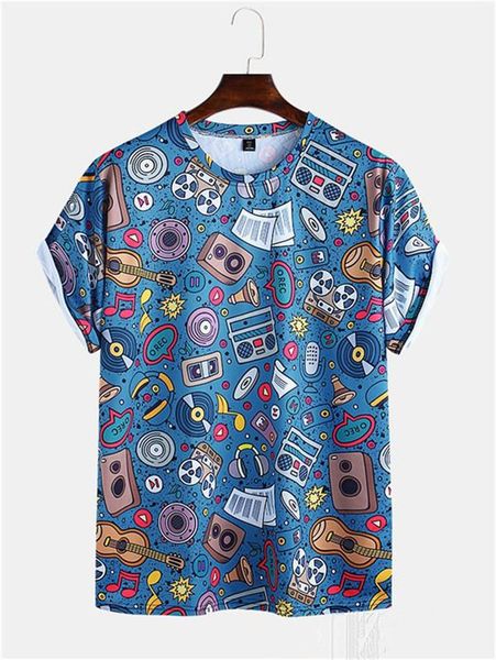 designer tshirts o neck short sleeve graffiti loose summer tees beach high street fashion colorful summer mens, White;black
designer tshirts o neck short sleeve graffiti loose summer tees beach high street fashion colorful summer mens, White;black