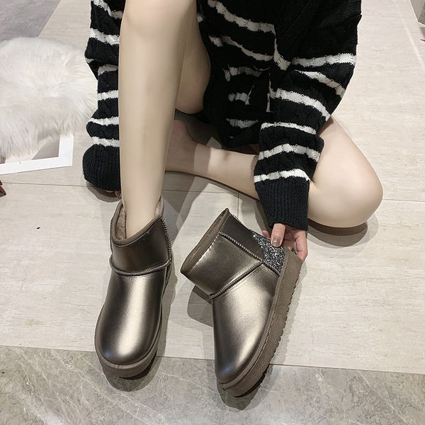 2019 new winter women boots plus plush keep warm bling snow boots comfortable non-slip australia emu, Black
2019 new winter women boots plus plush keep warm bling snow boots comfortable non-slip australia emu, Black