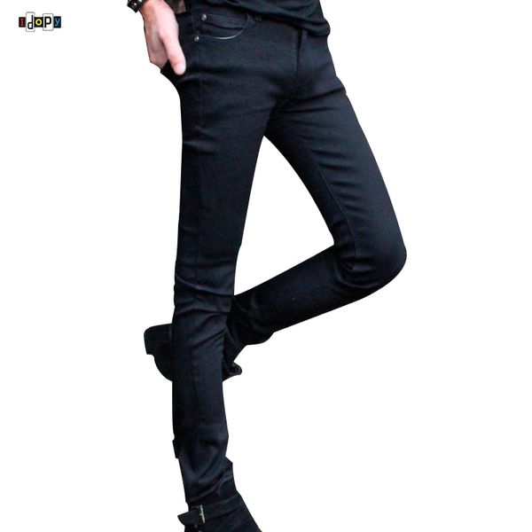 funky mens fashion pencil pants super skinny solid black elastic washed faded slim fit long jeans trouser for young men, Blue
funky mens fashion pencil pants super skinny solid black elastic washed faded slim fit long jeans trouser for young men, Blue