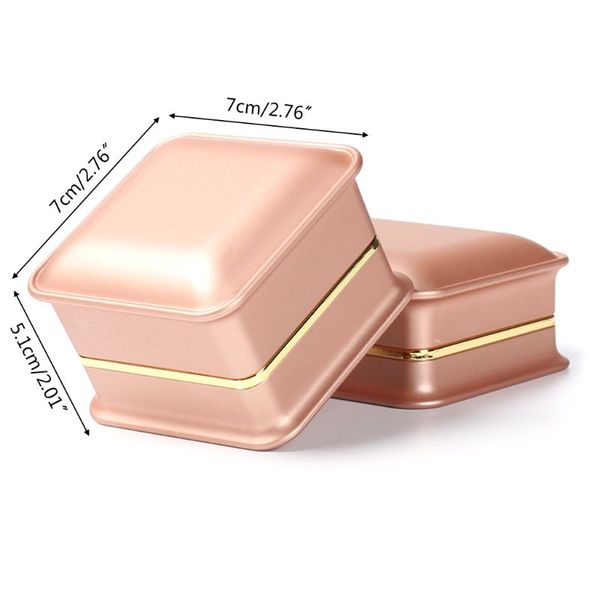 ring box square ювелирное дело с led зажженную для proposal engagement gift, Pink;blue
ring box square ювелирное дело с led зажженную для proposal engagement gift, Pink;blue
