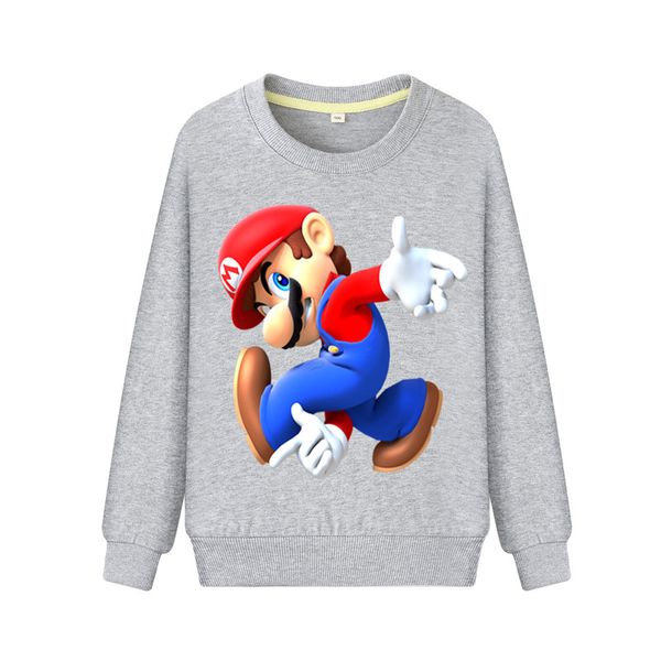 child 3d cartoon mario sweatshirts hoodies boys girls spring autumn 100%cotton hoodie kids baby long sleeve pullover coats zb033, Black
child 3d cartoon mario sweatshirts hoodies boys girls spring autumn 100%cotton hoodie kids baby long sleeve pullover coats zb033, Black