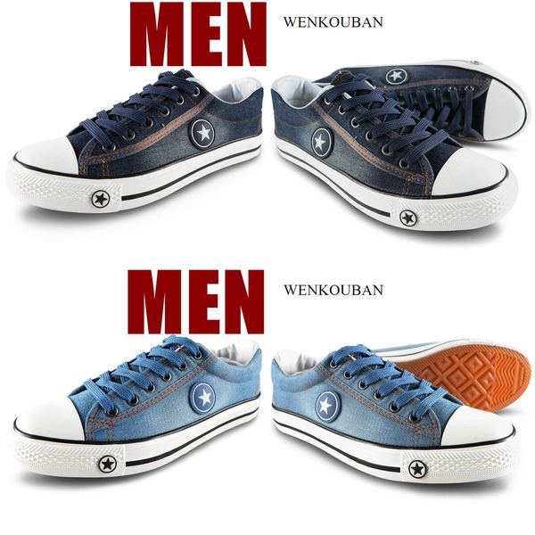 summer casual shoes men denim canvas sneakers fashion male trainers tenis masculino adulto lace up flats zapatillas hombre 2019, Black 
summer casual shoes men denim canvas sneakers fashion male trainers tenis masculino adulto lace up flats zapatillas hombre 2019, Black