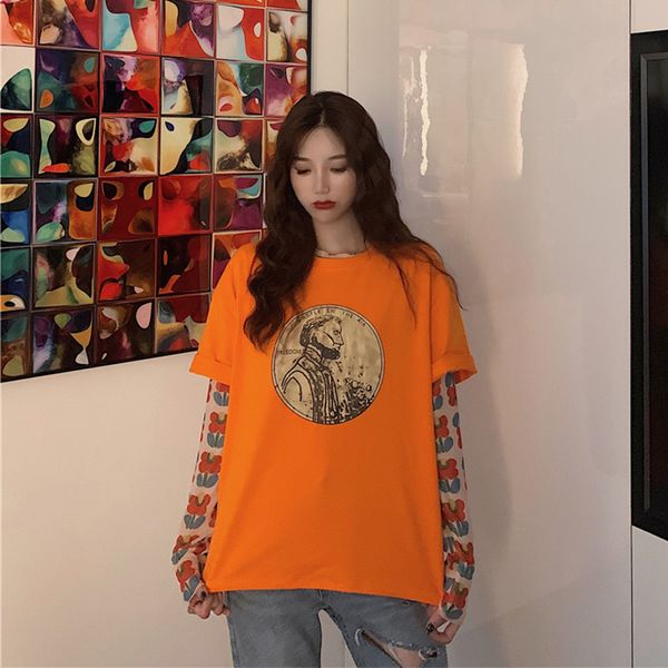 streetwear women's t-shirt ulzzang harajuku vintage print t-shirt summer new oversize loose women shirt clothing sleeve bf, White
streetwear women's t-shirt ulzzang harajuku vintage print t-shirt summer new oversize loose women shirt clothing sleeve bf, White