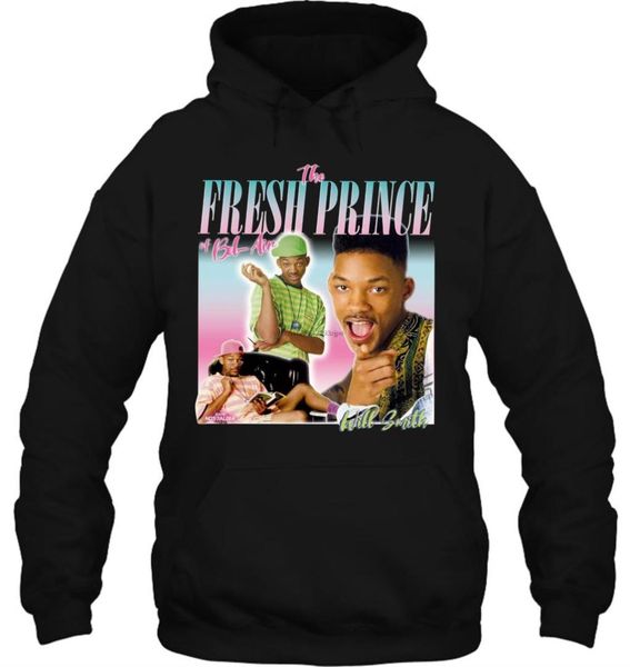 men hoodie fresh prince of bel air women streetwear, Black
men hoodie fresh prince of bel air women streetwear, Black