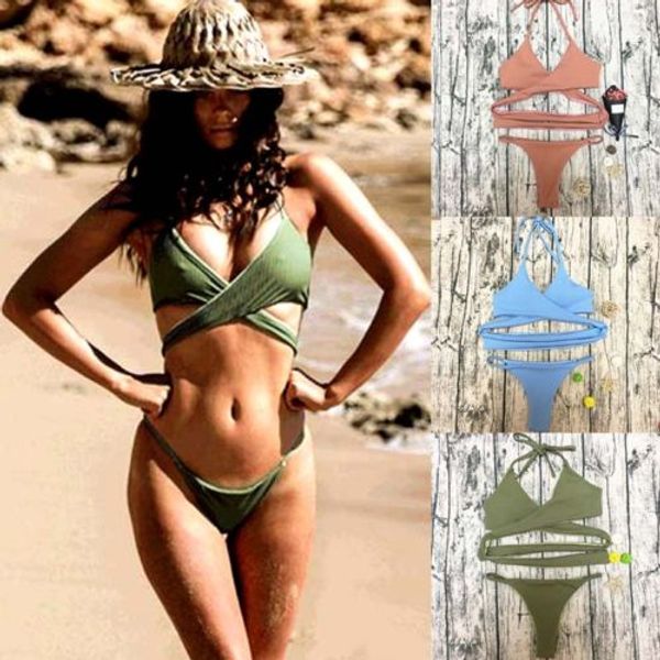 womens summer padded push-up bikini set bandage lace up beach swimsuit bathing suit swimwear beachwear tankini monokini
womens summer padded push-up bikini set bandage lace up beach swimsuit bathing suit swimwear beachwear tankini monokini