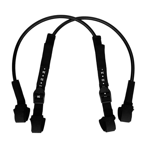 2 pieces heavy duty adjustable non-slip windsurfing harness line gear accessories 28-34 inch / 22-28 inch