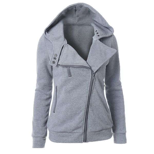 women's jacket ladies hoodie pullover jumper fashion long sleeve zipper casual thick sweater, Black;brown
women's jacket ladies hoodie pullover jumper fashion long sleeve zipper casual thick sweater, Black;brown