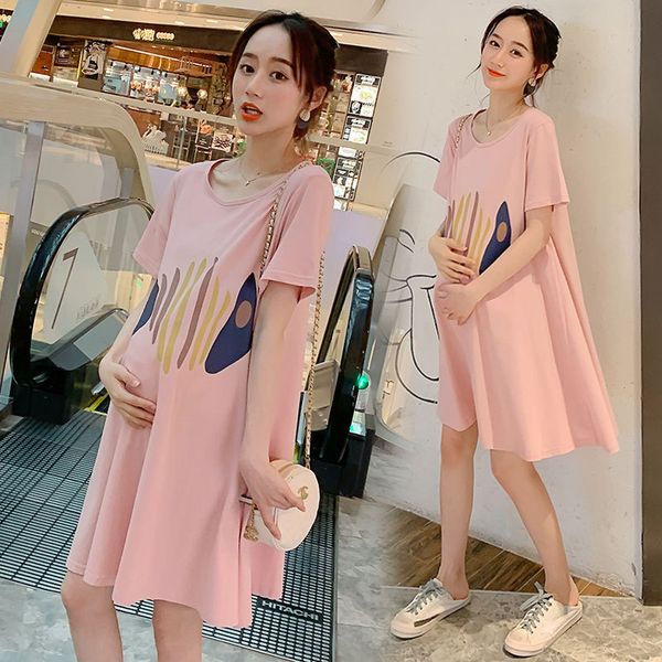 pregnant women dress mom tide summer dress fashion korean version t-shirt skirt summer pregnant women, White
pregnant women dress mom tide summer dress fashion korean version t-shirt skirt summer pregnant women, White