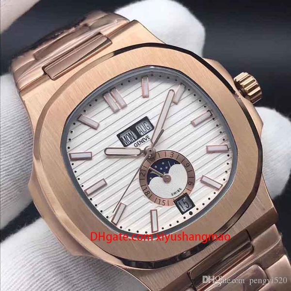 high-end men's mechanical watch nautilus 5726 series high-end men's mechanical watch, sports series, rose stainless steel automati, Slivery;brown
high-end men's mechanical watch nautilus 5726 series high-end men's mechanical watch, sports series, rose stainless steel automati, Slivery;brown