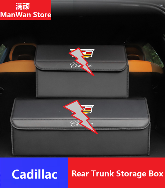 for full range leather storage bag escalade xt5 trunk folding storage box finishing box