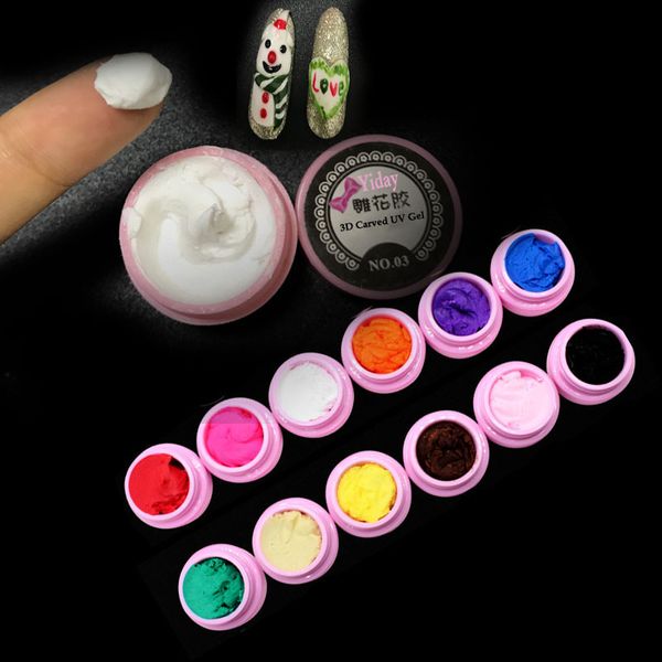 3d carving uv gel feel like clay plasticine emboss paint modeling 4d sculpture soak off uv / led lamp nail art tips, Red;pink
3d carving uv gel feel like clay plasticine emboss paint modeling 4d sculpture soak off uv / led lamp nail art tips, Red;pink