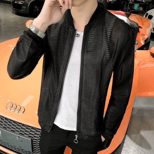 brand new summer men jacket long sleeve sun protection clothing slim fit casual mens jackets and coats plus size windbreaker 5xl, Black;brown
brand new summer men jacket long sleeve sun protection clothing slim fit casual mens jackets and coats plus size windbreaker 5xl, Black;brown