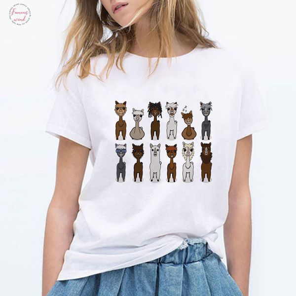 альпака одежда футболка женская футболка top tee симпатичные рубашки harajuku весна лето 90s plus размер графический круглый воротник tshirt, White
альпака одежда футболка женская футболка top tee симпатичные рубашки harajuku весна лето 90s plus размер графический круглый воротник tshirt, White