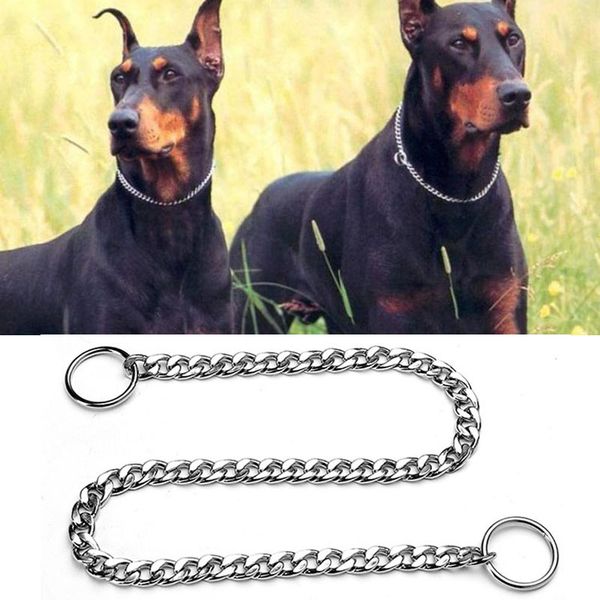 chain dog training choke collar flat metal pet choke chain metal collar slip collars for small medium large dogs pet products
chain dog training choke collar flat metal pet choke chain metal collar slip collars for small medium large dogs pet products