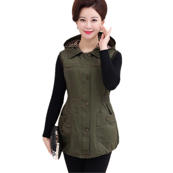 100% cotton large size army green women's vest khaki waistcoat for women jacket mother's hoody vests big size coat female vest, Black;white
100% cotton large size army green women's vest khaki waistcoat for women jacket mother's hoody vests big size coat female vest, Black;white