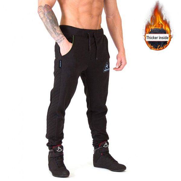 winter autumn warm velvet running pants men track pants thicker baggy lined tracksuit trousers joggers men sport clothing, Black;blue 
winter autumn warm velvet running pants men track pants thicker baggy lined tracksuit trousers joggers men sport clothing, Black;blue