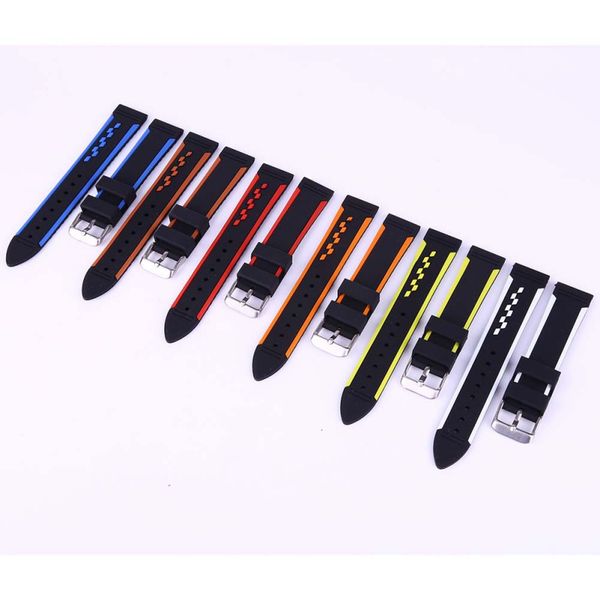 20mm/22mm/24mm waterproof watch band strap rubber silicone sport wristband bands replacement, Black;brown
20mm/22mm/24mm waterproof watch band strap rubber silicone sport wristband bands replacement, Black;brown