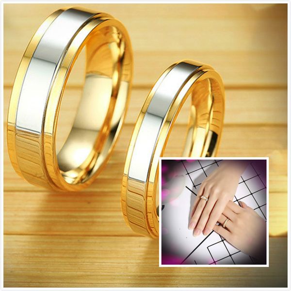 silver&gold color simple style couple rings stainless steel smooth surface ring jewelry gift for men women j171
silver&gold color simple style couple rings stainless steel smooth surface ring jewelry gift for men women j171