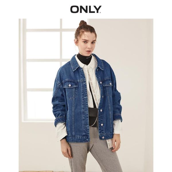 only fall new loose alphabet casual cowboy coat | 119354537, Black;brown
only fall new loose alphabet casual cowboy coat | 119354537, Black;brown