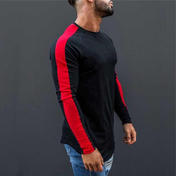 muscleguys t-shirt men 2018 spring autumn new long sleeve o-neck t shirt men brand clothing fashion patchwork cotton tee, White;black
muscleguys t-shirt men 2018 spring autumn new long sleeve o-neck t shirt men brand clothing fashion patchwork cotton tee, White;black