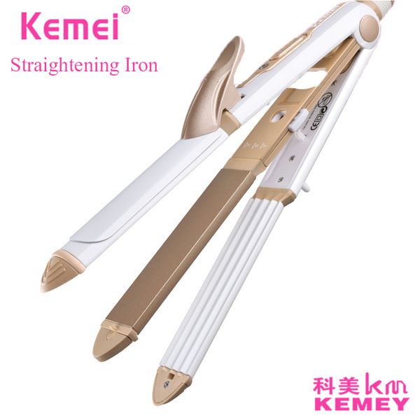 kemei 3 in 1 ceramic straightener curler hair iron with comb corn clip curling iron straightening iron prancha alisadora km-1213
kemei 3 in 1 ceramic straightener curler hair iron with comb corn clip curling iron straightening iron prancha alisadora km-1213