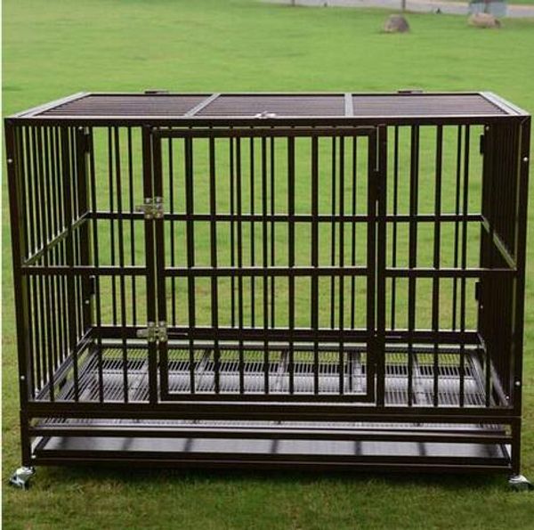 wholesales 42" heavy duty dog cage crate kennel pet playpen portable with tray black
wholesales 42" heavy duty dog cage crate kennel pet playpen portable with tray black