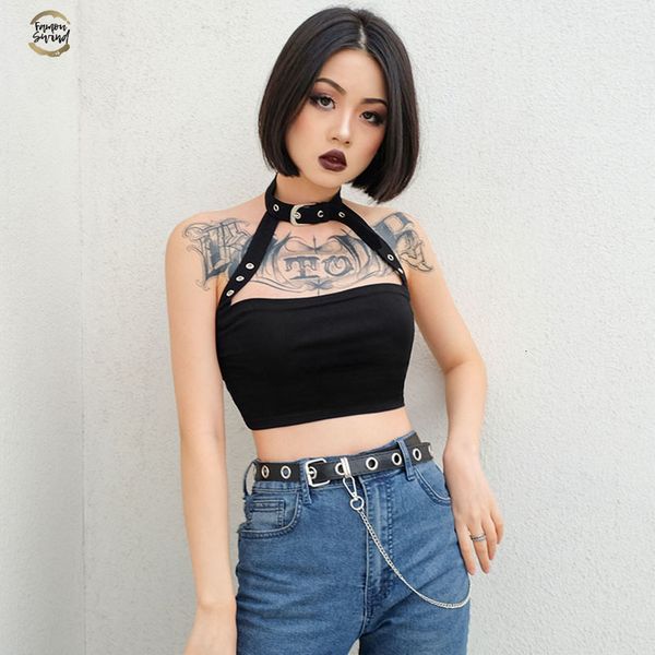 cotton cami halloween punk choker women backless buckle crop clothes camisole cropped gothic, White
cotton cami halloween punk choker women backless buckle crop clothes camisole cropped gothic, White