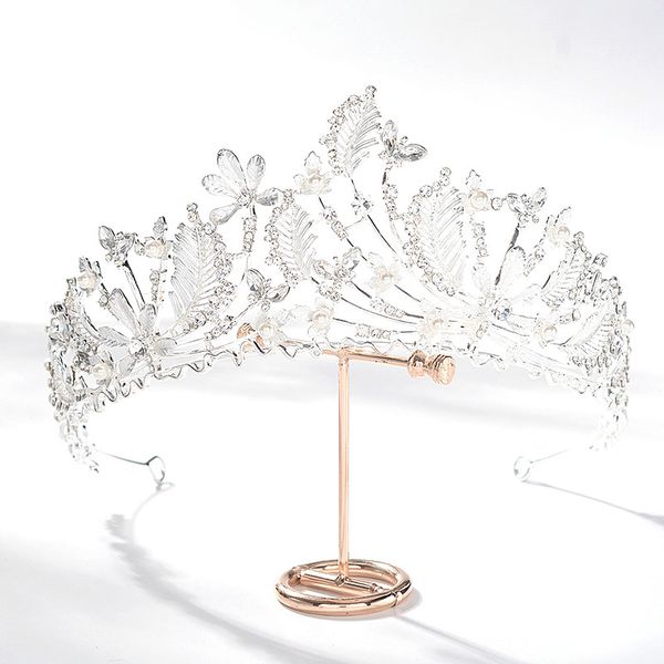 нова мода деликана баѬокко ил rhinestone лк неве tiara коѬона де noiva пѬинеа, Golden;white
нова мода деликана баѬокко ил rhinestone лк неве tiara коѬона де noiva пѬинеа, Golden;white