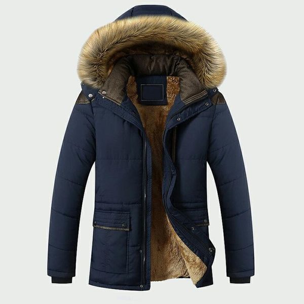 2019 winter jacket men brand clothing fashion casual slim thick warm mens coats parkas with hooded long overcoats male clothes, Black
2019 winter jacket men brand clothing fashion casual slim thick warm mens coats parkas with hooded long overcoats male clothes, Black