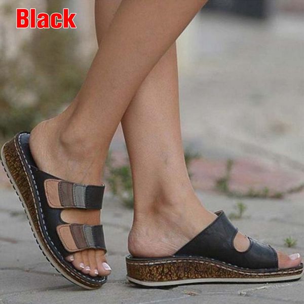 home slippers women summer platforms sandals outdoor slip on women open toe casual shoes beach sandals female slippers, Black
home slippers women summer platforms sandals outdoor slip on women open toe casual shoes beach sandals female slippers, Black