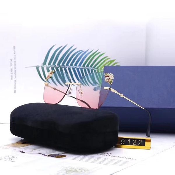 little bee роскошные солнцезащитные очки дизайнерские очки модные новые прибыл бренд для женщин очки модель 9122 5 цветов высокого качества, White;black
little bee роскошные солнцезащитные очки дизайнерские очки модные новые прибыл бренд для женщин очки модель 9122 5 цветов высокого качества, White;black