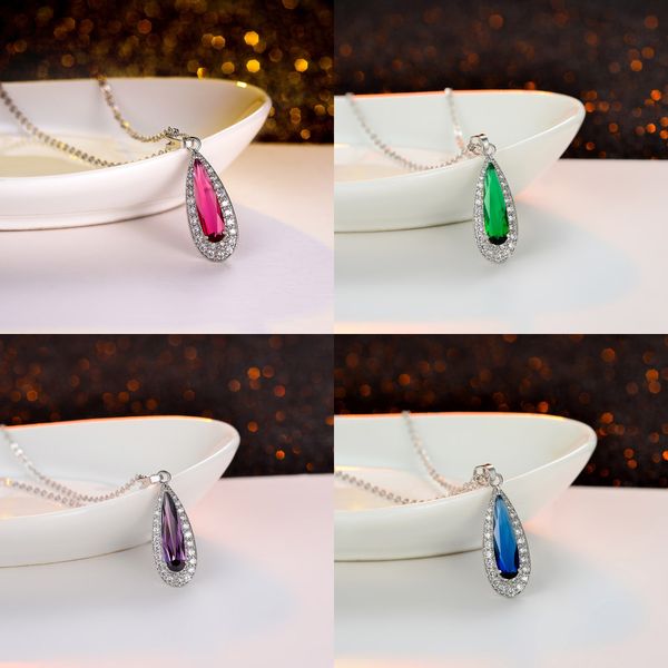 long drip zircon necklace concise ellipse micro pendant necklace ornaments 925 silver love hearts and arrows cube pendant clover jewelry
long drip zircon necklace concise ellipse micro pendant necklace ornaments 925 silver love hearts and arrows cube pendant clover jewelry