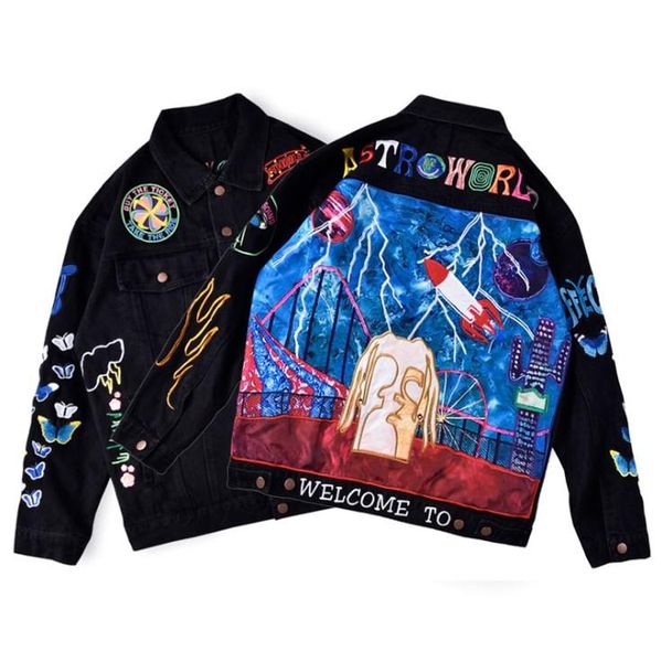 роскошный европейский high street denim омывается вышитые способа куртки graffiti пальто пара конструктора женщины мужчины denim jacket hfxh, Black;brown
роскошный европейский high street denim омывается вышитые способа куртки graffiti пальто пара конструктора женщины мужчины denim jacket hfxh, Black;brown