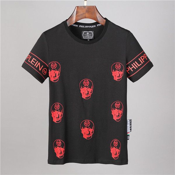 2019 роскоши мужских футболок рубашки италия модной бренд printed leisure phillip футболки горячая продажа, White;black
2019 роскоши мужских футболок рубашки италия модной бренд printed leisure phillip футболки горячая продажа, White;black