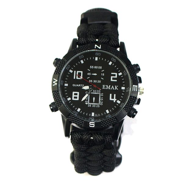2019 outdoor camping watch multi-functional compass thermometer sport watch waterproof 50m wristwatch, Slivery;brown
2019 outdoor camping watch multi-functional compass thermometer sport watch waterproof 50m wristwatch, Slivery;brown