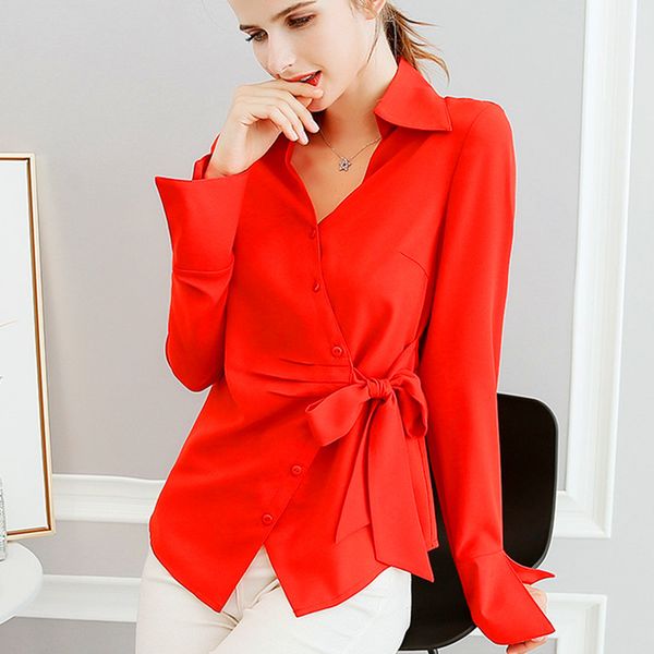 plus size long sleeve shirt women red blouse slim korean clothes spring summer casual blusas mujer de moda 2020 ropa ladies, White
plus size long sleeve shirt women red blouse slim korean clothes spring summer casual blusas mujer de moda 2020 ropa ladies, White