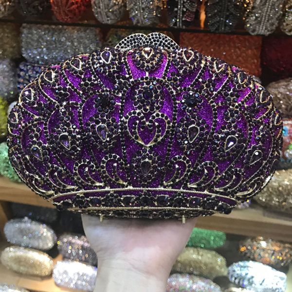 crystal purple clutch bags design women party rhinestone bridesmaid clutch purse evening bags wedding pouch bag
crystal purple clutch bags design women party rhinestone bridesmaid clutch purse evening bags wedding pouch bag