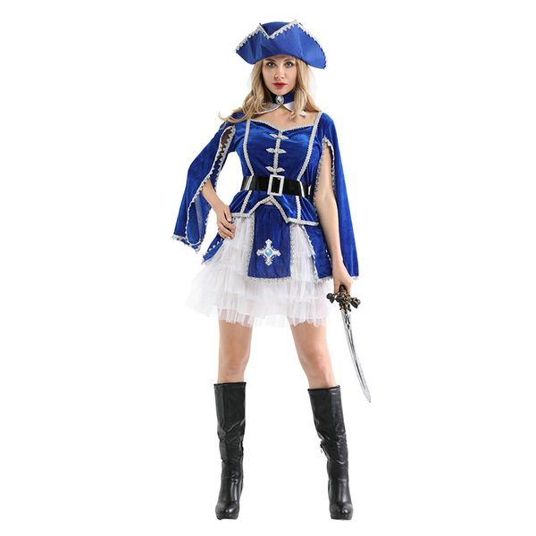 womens all for you musketeer costumes crusader female warrior pirate cosplay halloween carnival masquerade party dress, Black;red
womens all for you musketeer costumes crusader female warrior pirate cosplay halloween carnival masquerade party dress, Black;red