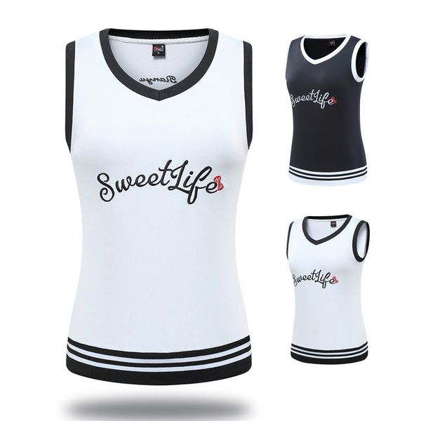 women sleeveless golf vest jacket ladies v neck slim warm waistcoat training sports vest golf sportswear d0693, Black;blue
women sleeveless golf vest jacket ladies v neck slim warm waistcoat training sports vest golf sportswear d0693, Black;blue