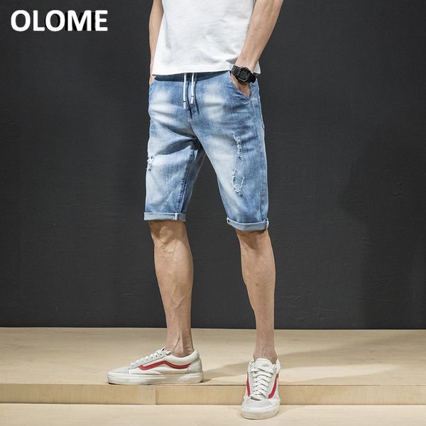 summer 2019 men's jeans men's korean version of the hole stretch thin shorts youth fashion pants five points jeans, Blue
summer 2019 men's jeans men's korean version of the hole stretch thin shorts youth fashion pants five points jeans, Blue