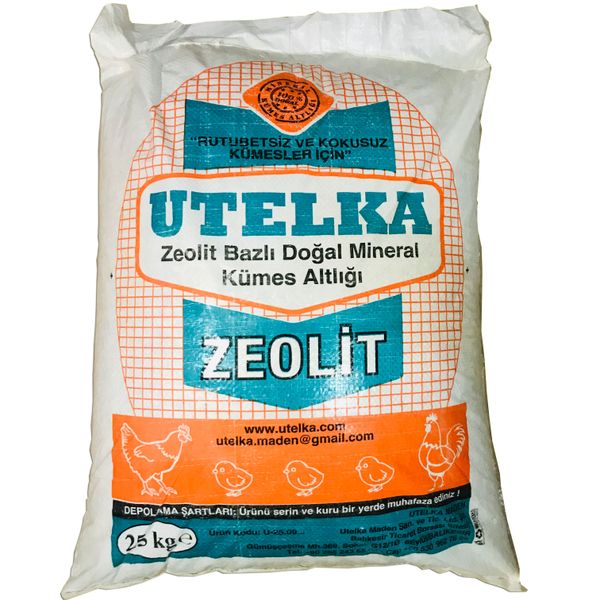 utelka zeolit sheep cow chicken coop base 25 kg 0-3mm pet supplies home garden
